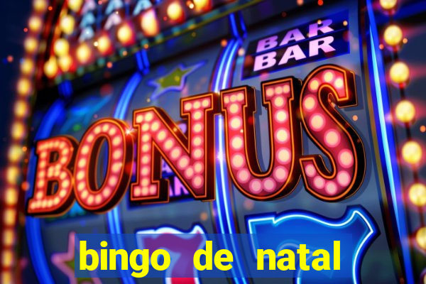 bingo de natal para imprimir gratis